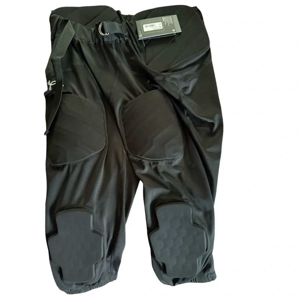 Under Armour Gameday Integrated Football Pants Adult Black Sz Large $55 Athlete